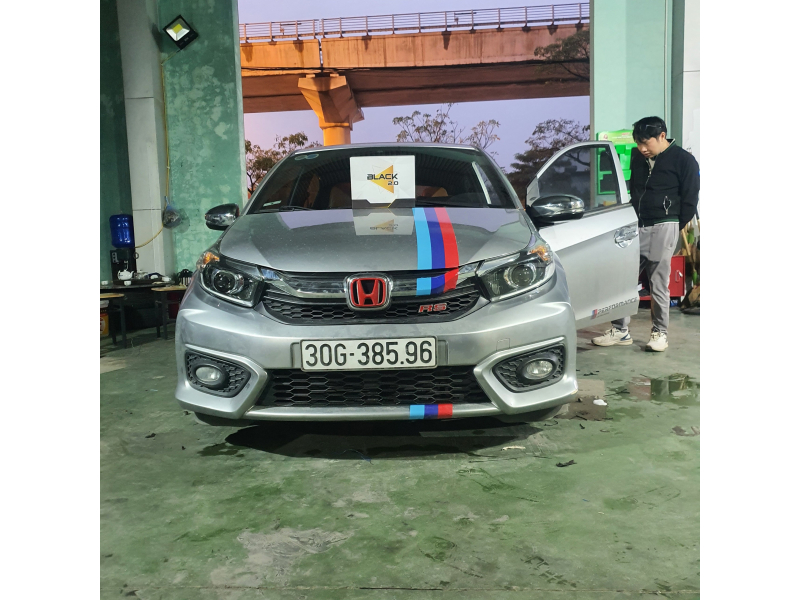 Độ đèn nâng cấp ánh sáng  Xe honda brio 